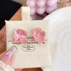 Vintage Gold-Inlaid Crystal Earrings VIP