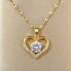 Vintage Gold Crystal Round Earrings VIP