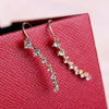 Gold Petal Stud Earrings