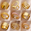 Gold Silver Mixed Tone Earrings