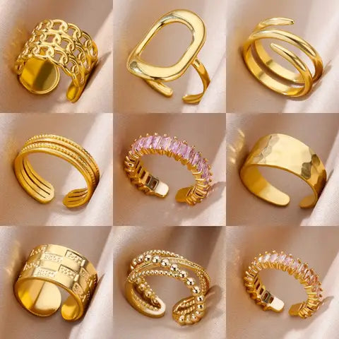 Gold Silver Mixed Tone Earrings