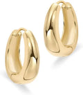 Vintage Gold and Silver Hoop Earrings VIP