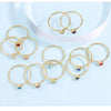 Gold Silver Zirconia Earrings VIP