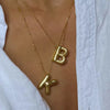 Flat Link Gold Curb Chain Necklace VIP
