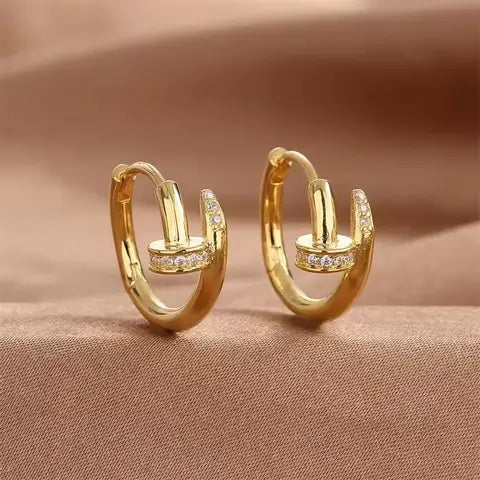 Gold Wedding Ring Set (3 Pieces)