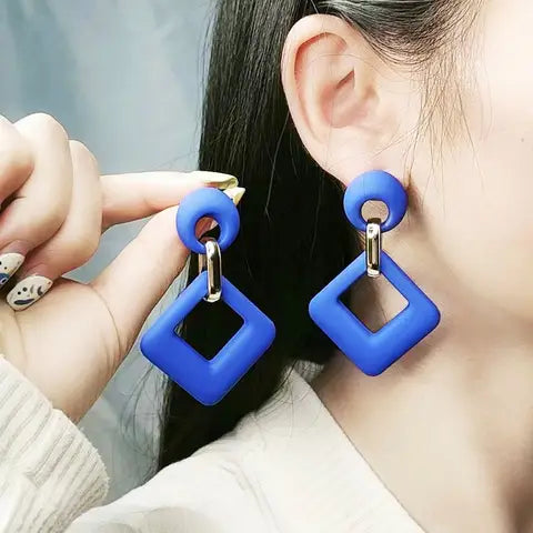 Opal Petal Drop Earrings
