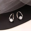Pink Crystal Drop Earrings VIP
