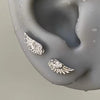 Polished Gold Circle Hoop Earrings