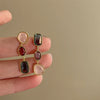 Purple Amethyst Solitaire Ring