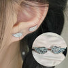 Silver Brushed Finish Hoops