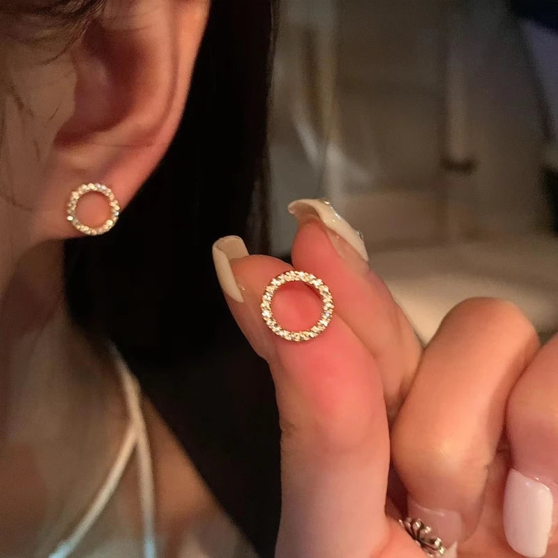 Silver Leaf Pattern Earrings