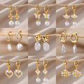 Silver Polished Drop Earrings VIP