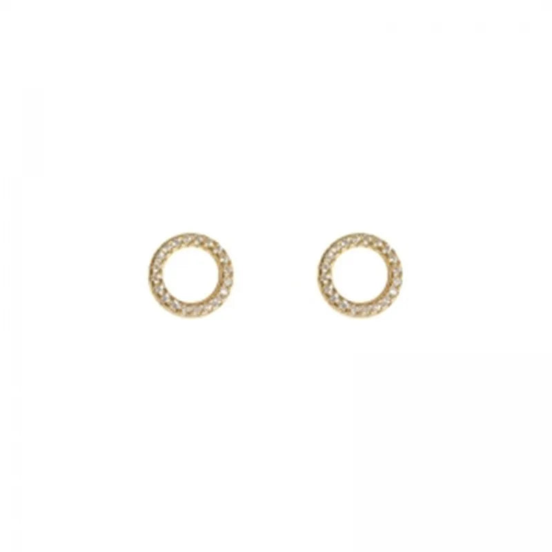 Silver Spiral Wire Earrings