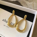 Silver Thread Drop Earrings