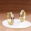 Sleek Gold Hoop Earrings