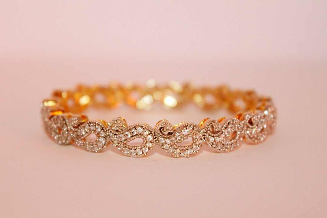 Elegant jewelry on neutral background